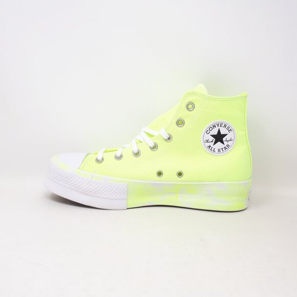 Converse Chuck Taylor All Star Lift Hi Platform Shoe Sneaker Volt Womens US Size - Picture 2 of 12